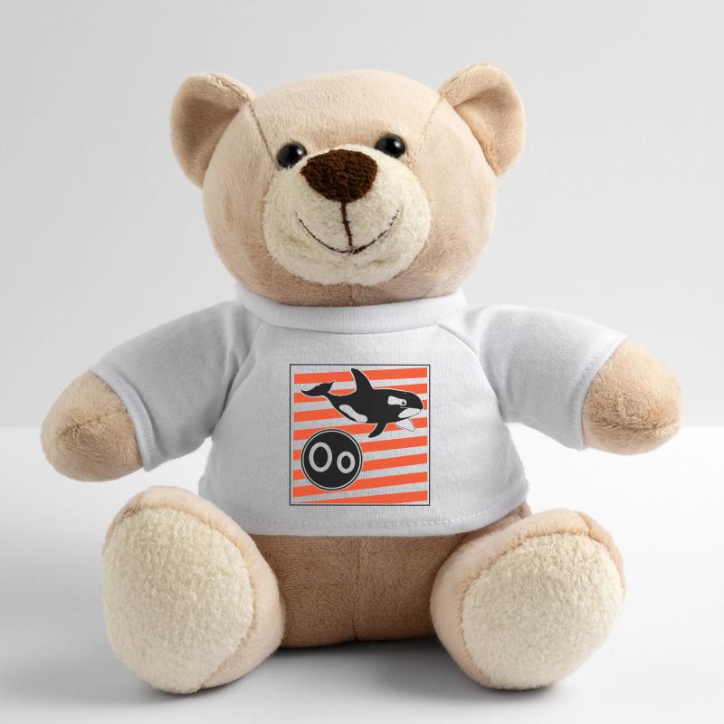 O for Orca Teddy Bear