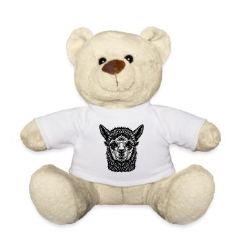 Alpaka - Teddy - Weiß - Vorne
