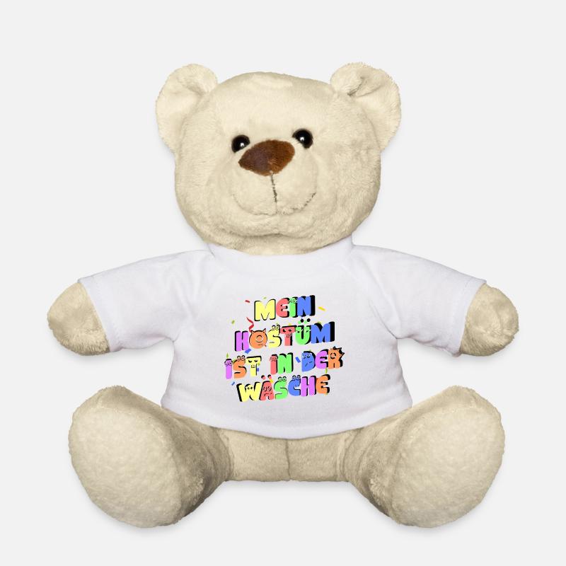 Mein Kostüm ist in der Wäsche - Teddy - Weiß