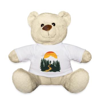 Wanderlust Explorer – Chemise de randonnée en plein air - Nounours - blanc - Devant