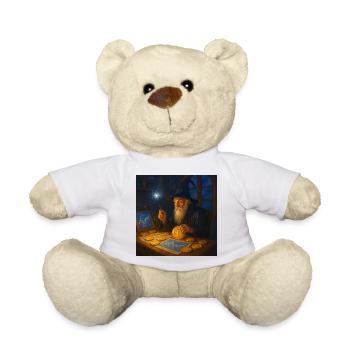 Crypto Wizard of Market Charts Wandalu Vuhs - Teddy Bear - white - Front