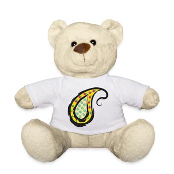 Oriental symbol - Teddy Bear - white - Front