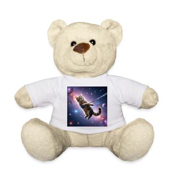 Katze im All - Teddy - Weiß - Vorne