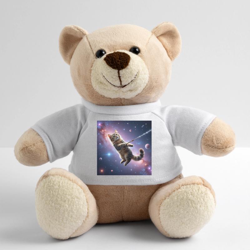 Chat dans l’espace Nounours