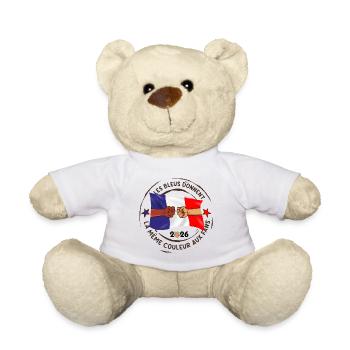 Les_bleus_donnent_la_meme_couleur_aux_fans - Teddy - Weiß - Vorne