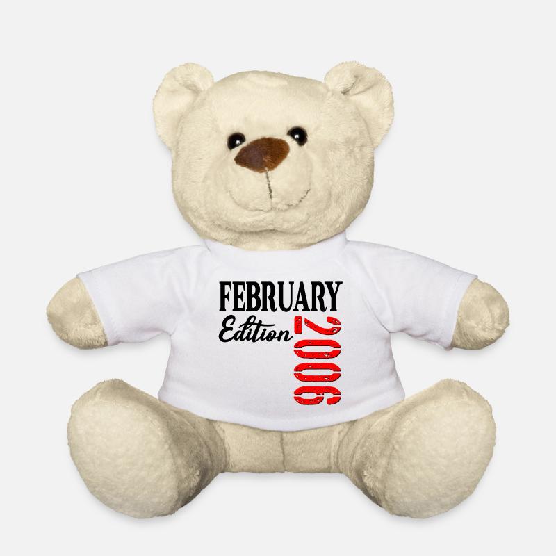 21. Geburtstag – Februar 2006 - Teddy - Weiß