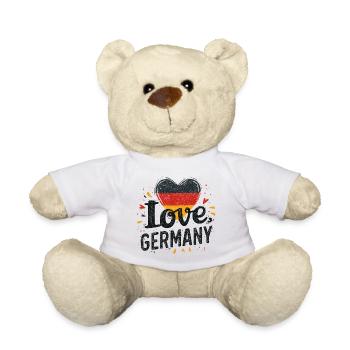 Allemagne Amour - Nounours - blanc - Devant