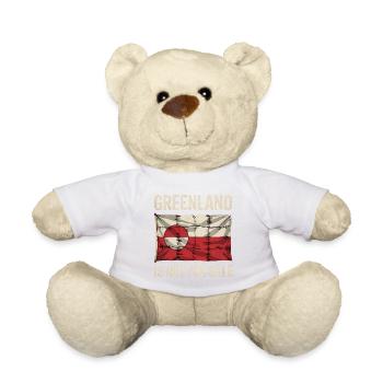Grönland steht nicht zum Verkauf! - Grönland / Grønland - Teddy - Weiß - Vorne