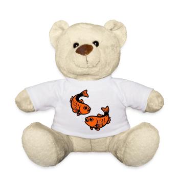 Style du poisson au Japon - Nounours - blanc - Devant