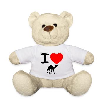 Dromadaire - Nounours - blanc - Devant