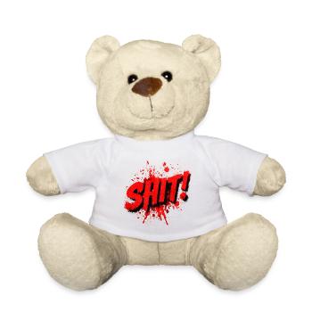 Shit Graffiti Splash - Teddy - Weiß - Vorne
