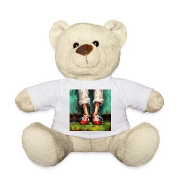 L'énergie en rouge - Nounours - blanc - Devant