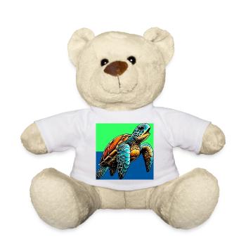 Schildkröte - Teddy - Weiß - Vorne