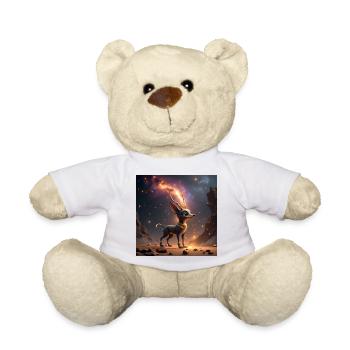 Cerf Étoile Fantastique - Nounours - blanc - Devant