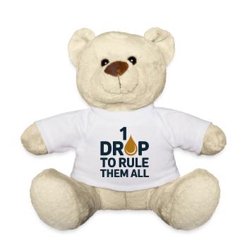 Homeopathy 1 Drop To Rule Them All Professional  - Teddy Bear - white - Front