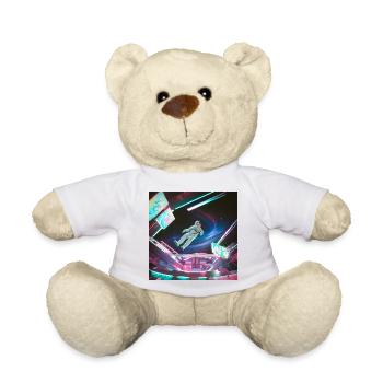 Weltraum Arcadischer Raumanzug - Neon - Teddy - Weiß - Vorne