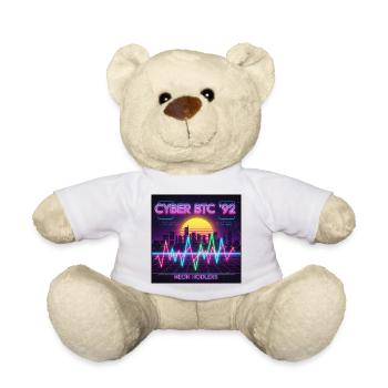 Cyber Trading - Nounours - blanc - Devant