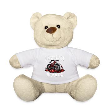 La Saint-Valentin J’écrase la montagne cycliste des cœurs - Nounours - blanc - Devant
