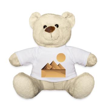 Horizon de la pyramide dorée | Édition Collector - Nounours - blanc - Devant