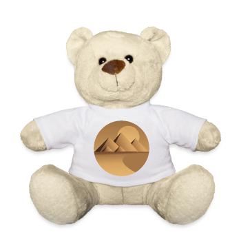 Wüstensonne-Pyramidenkreis - Teddy - Weiß - Vorne