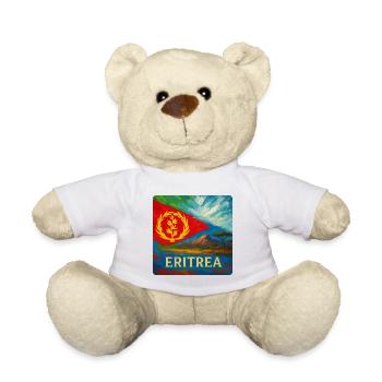 Eritrea Reise Design - Teddy - Weiß - Vorne