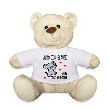 PRÜFUNGEN MOTIVATION GLAUBEN - Teddy - Weiß - Vorne