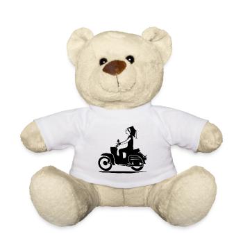 DELNJOSERBOWKA - MOPED - Teddy - Weiß - Vorne