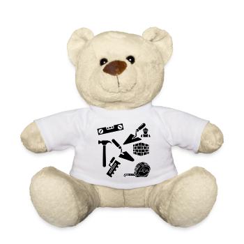 Maurerarbeiten - Teddy - Weiß - Vorne