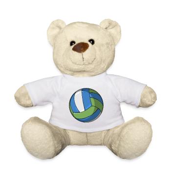 Volleyball Vintage - Teddy - Weiß - Vorne