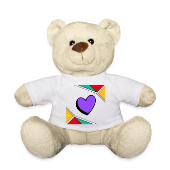 Love Art - Nounours - blanc - Devant