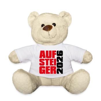Aufsteiger 2026 Aufstieg - Teddy - Weiß - Vorne