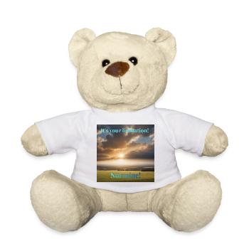 It's your limitation. Not mine - Teddy Bear - white - Front