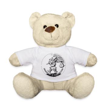 EVERYDAY IS DYRDOMDEJ - Teddy Bear - white - Front