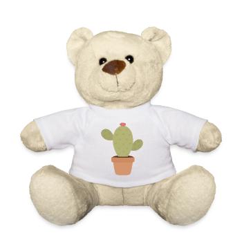Kaktus-Zauber im Topf Minimal Pop - Teddy - Weiß - Vorne