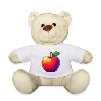 Apfel - Teddy - Weiß - Vorne