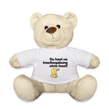 TU AS UN TALENT D’ÎLE SANS ÎLE ! - Nounours - blanc - Devant