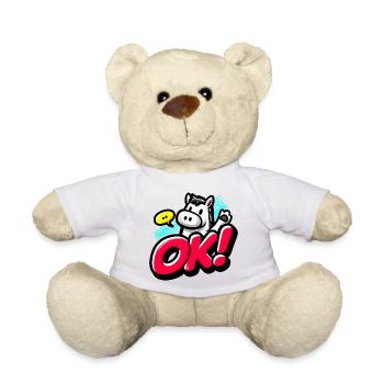 OK Pony - Nounours - blanc - Devant
