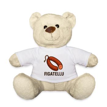 Figatellu - Nounours - blanc - Devant