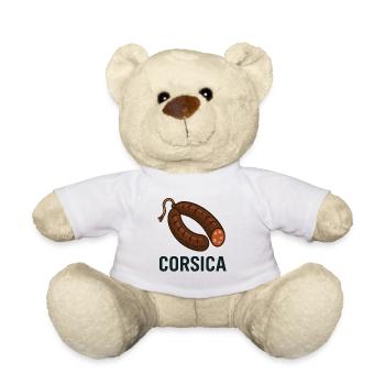 Figatellu Corsica - Nounours - blanc - Devant
