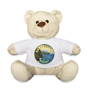 Explore Sao Miguel Island Azores Portugal - Teddy Bear - white - Front