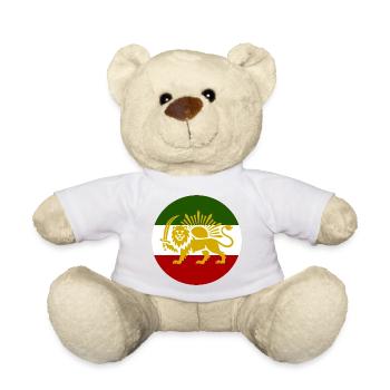Free Iran - Teddy Bear - white - Front