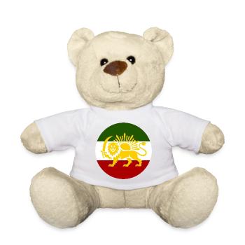 Free Iran - Teddy Bear - white - Front