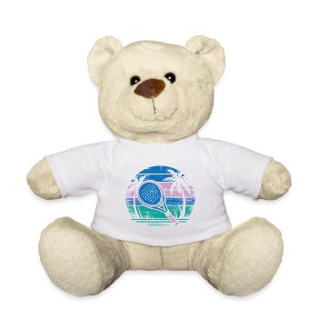 Pádel Vintage - Nounours - blanc - Devant
