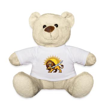 Persian Lion Persia Iran - Teddy Bear - white - Front