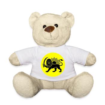 Lion Perse Symbole Iran - Nounours - blanc - Devant
