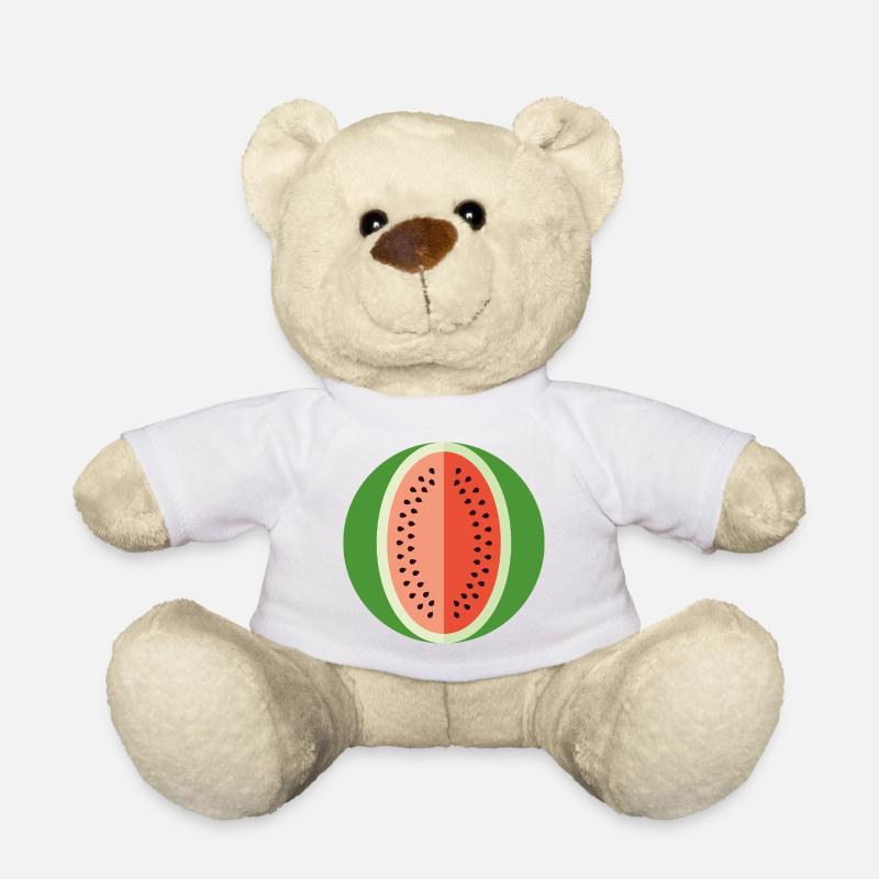 watermelon - Teddy Bear - white