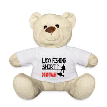 Angling - Teddy Bear - white - Front