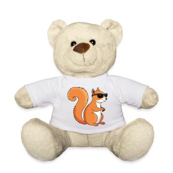 Schicke Eichhörnchen-Sonnenbrille - Teddy - Weiß - Vorne