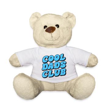 Cool Dads Club Papa Vater Vatertag - Teddy - Weiß - Vorne