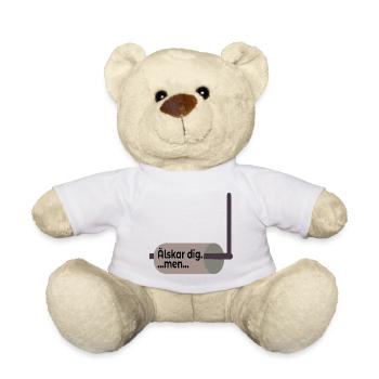 Toilet Paper Holder Relation - Teddy Bear - white - Front